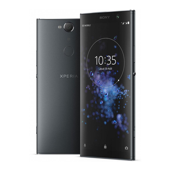 Sony Xperia XA2 Plus Gebruikershandleiding