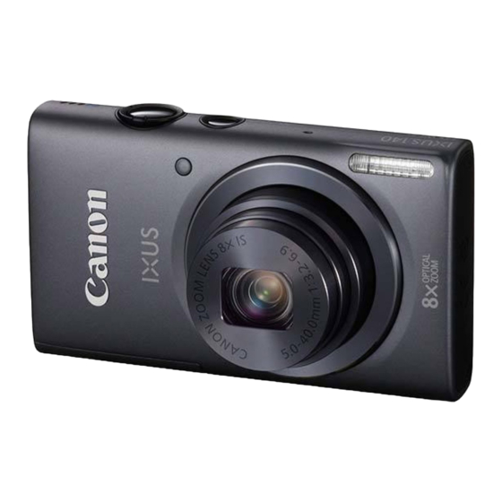 Canon IXUS 140 Gebruikershandleiding