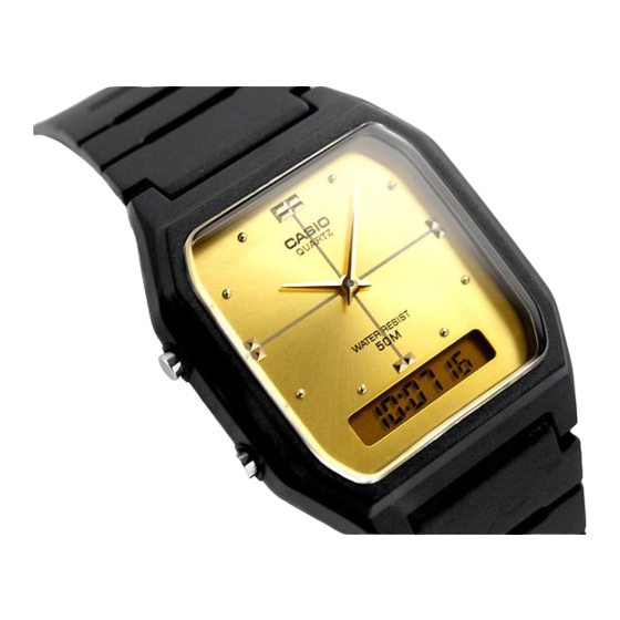 Casio 3321 Gebruiksaanwijzing