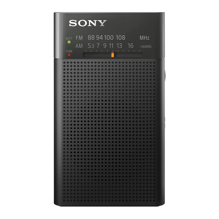 Sony ICF-P27 radio
