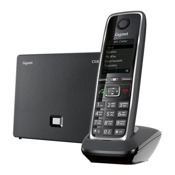 Gigaset C530IP Handleiding
