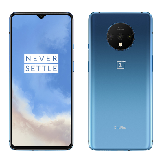 OnePlus OP7T Gebruiksaanwijzing