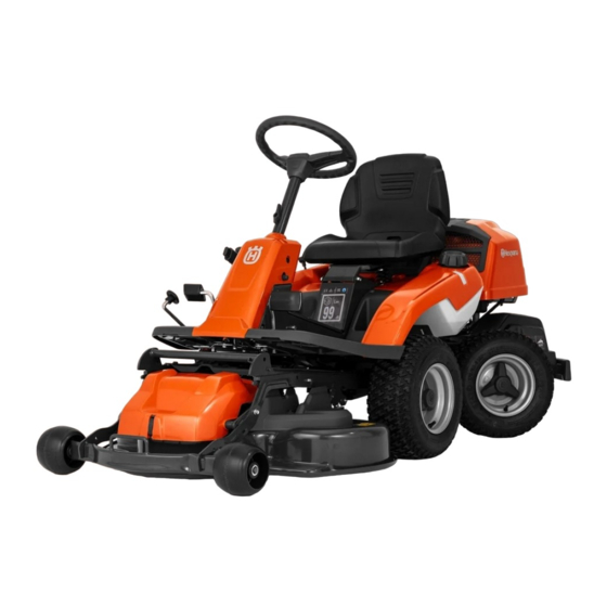 Husqvarna R 214TC Gebruiksaanwijzing