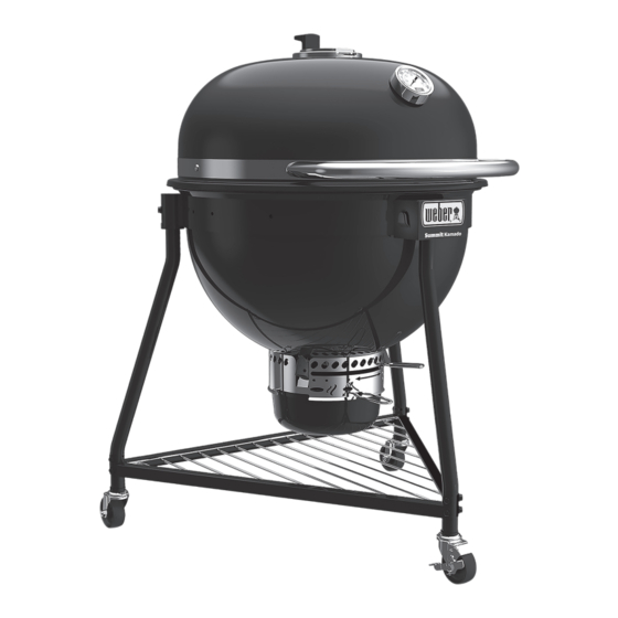 Weber Summit Kamado E6 Gebruikershandleiding