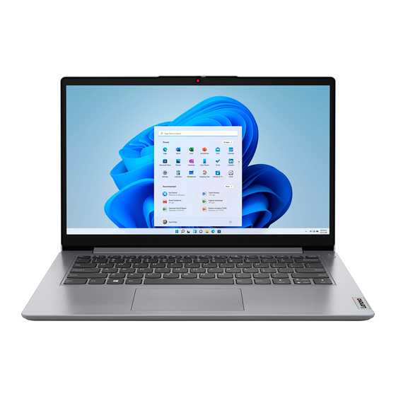 Lenovo Series 1 IdeaPad Gebruikershandleiding