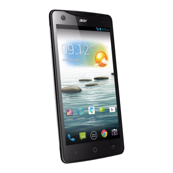 Acer Liquid S1 Gebruikershandleiding