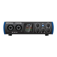 PRESONUS STUDIO24c Gebruikershandleiding