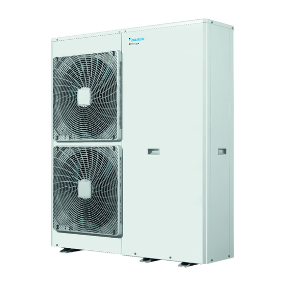 Daikin Altherma EBLQ011CA3V3 Installatiehandleiding