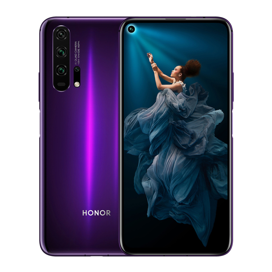 honor 20 Pro Gebruikershandleiding