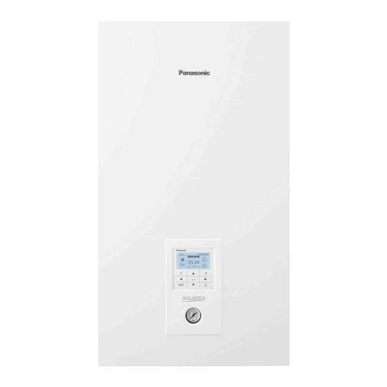 Panasonic WH-SDC03H3E5-1 Gebruiksaanwijzing