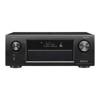 Denon AVR-X4300H Gebruiksaanwijzing