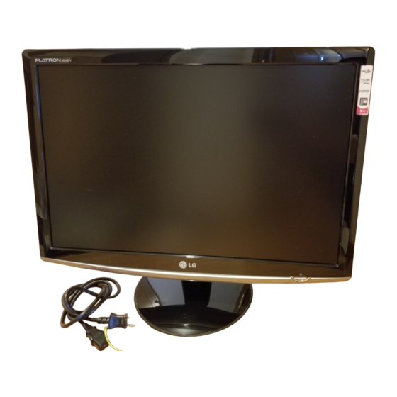 LG W2452V Gebruikshandleiding