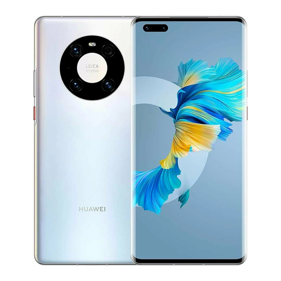 Huawei Mate40 Pro Gebruikershandleiding