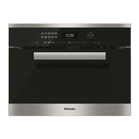 Miele H6401BM Gebruiks- En Montagehandleiding