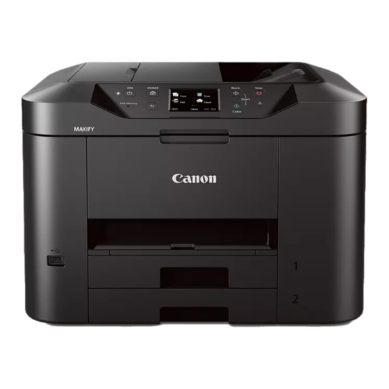 Canon MB2300 Series Handleiding