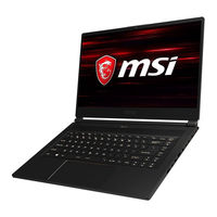 MSI GS659SE Gebruikershandleiding