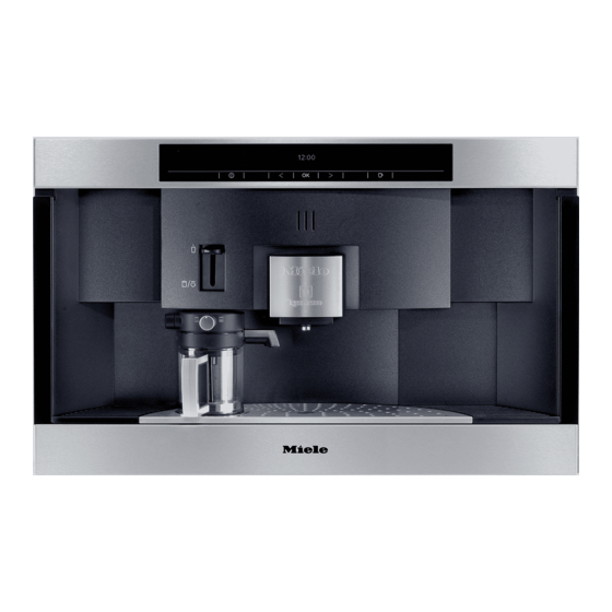 Miele CVA 3660 Gebruiks- En Montagehandleiding