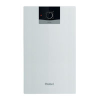 Vaillant eloSTOR plus VEH 10/7 U Installatie- En Onderhoudshandleiding