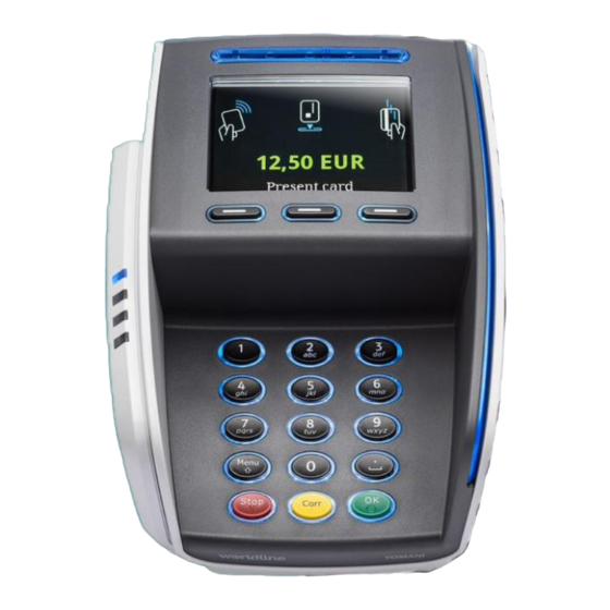 Worldline YOMANI XR Installatiehandleiding