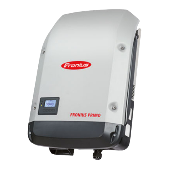 Fronius Primo 3.0-1 Installatiehandleiding