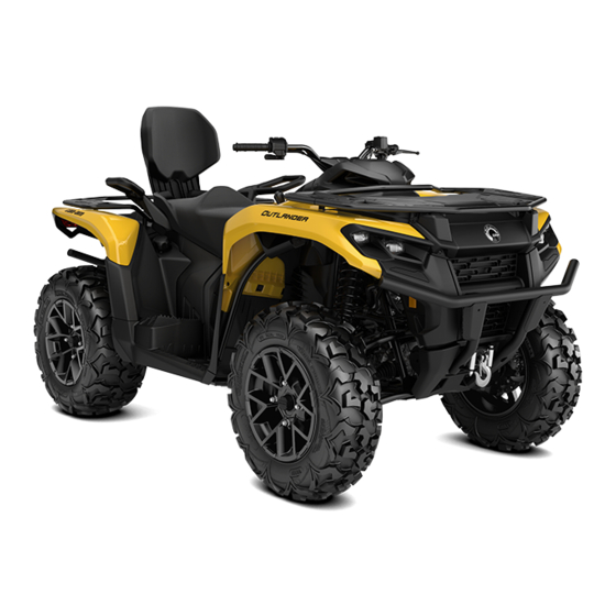 BRP can-am OUTLANDER 2023 Series Gebruikershandleiding