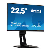 iiayma ProLite XUB2395WSU Gebruikershandleiding