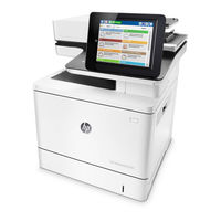 HP Color LaserJet Enterprise MFP M577dn Gebruikershandleiding