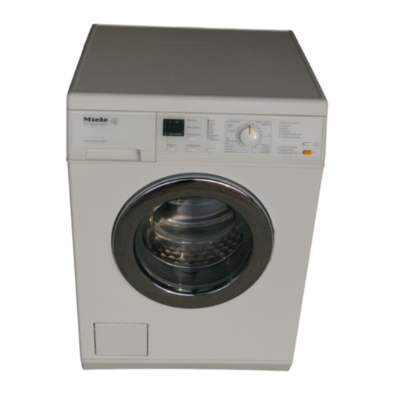 Miele SoftTronic W 2261 Gebruiksaanwijzing