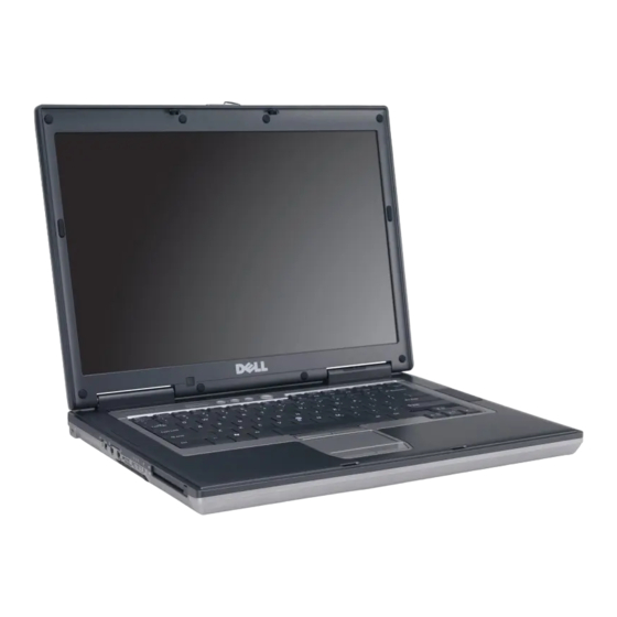 Dell Latitude D830 Gebruikshandleiding