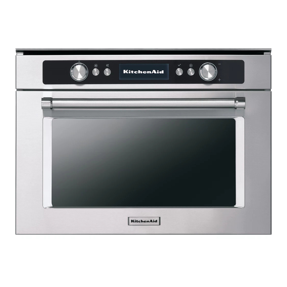 KitchenAid Phoenix Crisp Microwave Verkorte Handleiding