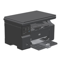 HP LASERJET PROFESSIONAL M1210 Gebruikershandleiding