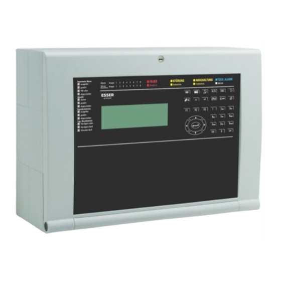 Honeywell ESSER ES Series Installatiehandleiding