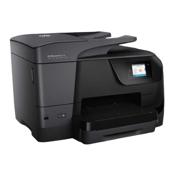 HP OfficeJet Pro 8710 Gebruikersgids