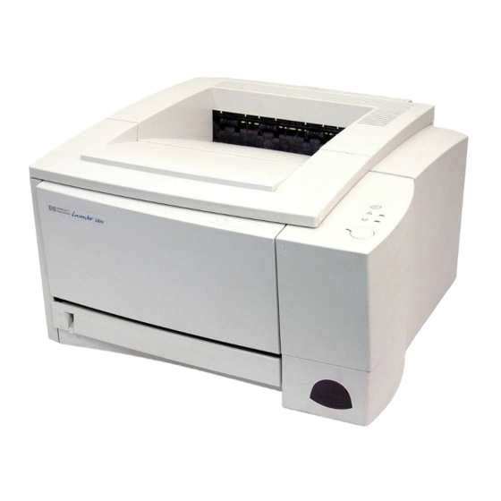 HP LaserJet 2100 Gebruikershandleiding