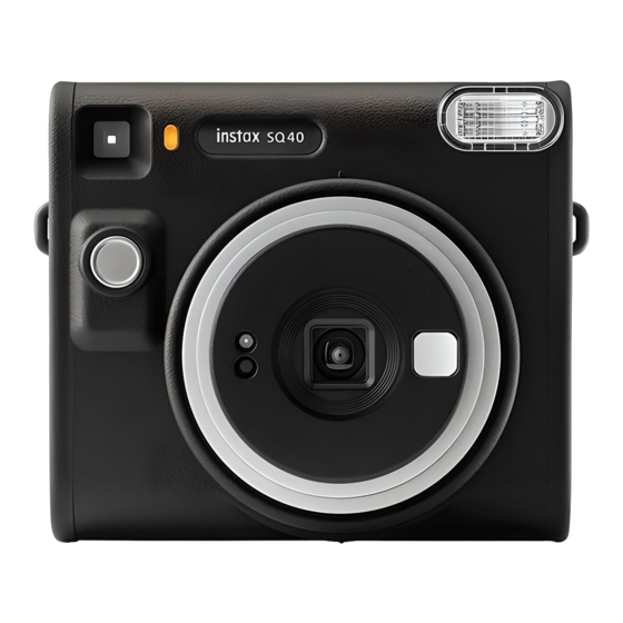 FujiFilm instax SQUARE SQ40 Gebruikershandleiding