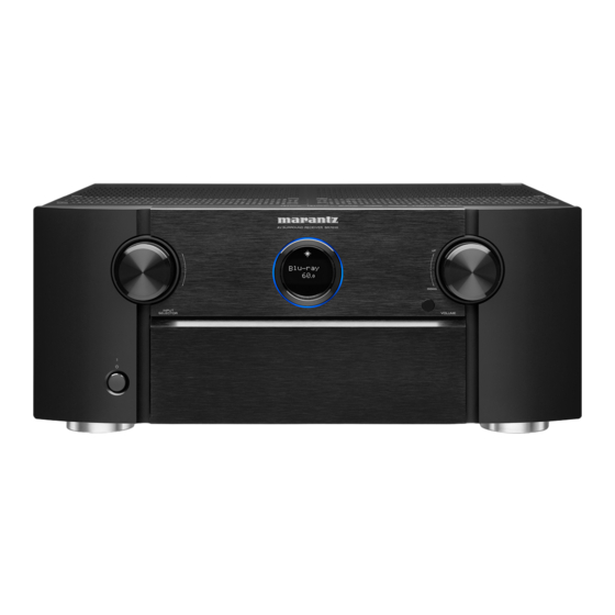 Marantz SR7010 Gebruiksaanwijzing