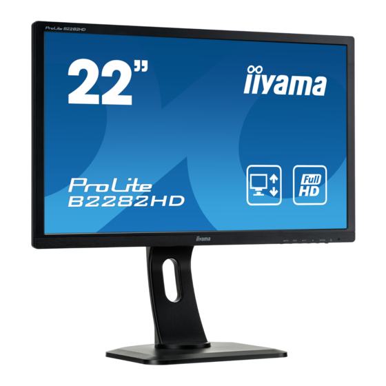 iiayma ProLite B2282HD Gebruikershandleiding