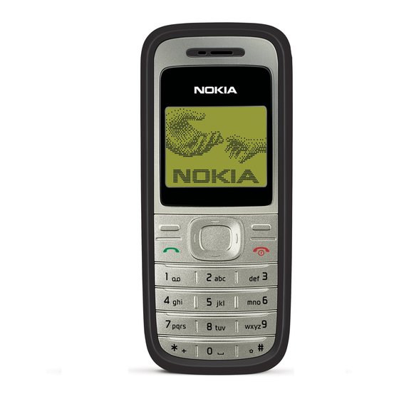 Nokia 1200 Gebruikershandleiding