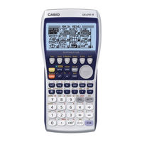 Casio GRAPH75+ E Gebruiksaanwijzing