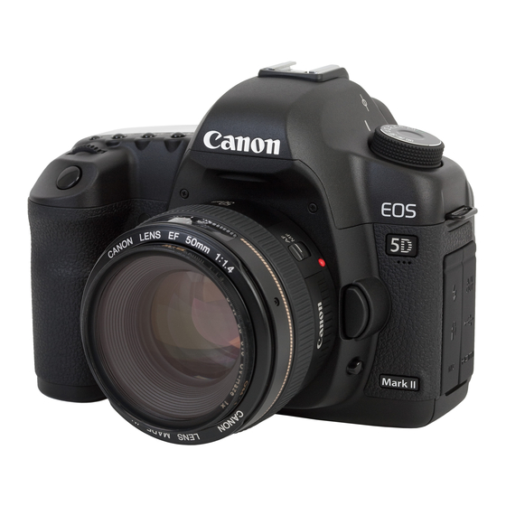 Canon EOS 5D Mark II Instructiehandleiding