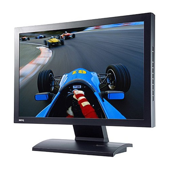 BenQ FP202W V3 Gebruikershandleiding