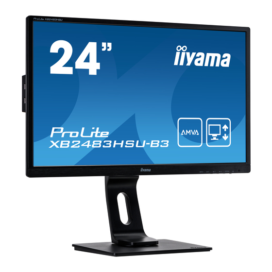 iiayma ProLite XB2483HUS Gebruikershandleiding