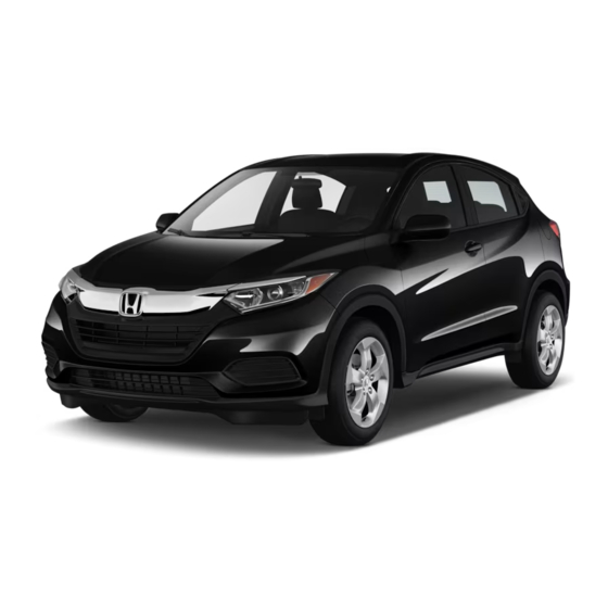 Honda HR-V Bedieningshandleiding