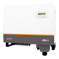 SOLIS S5-GC23K-LV Installatie- En Bedieningshandleiding