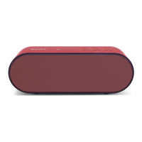 Sony SRS-X2 Gebruikershandleiding