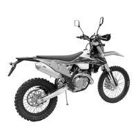 KTM 500 XCF-W 2021 Bedieningshandleiding