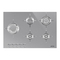 Smeg PXL6106, PXL675L, PXL664 - 60cm/70-75cm/100cm Gaskookplaat Handleiding