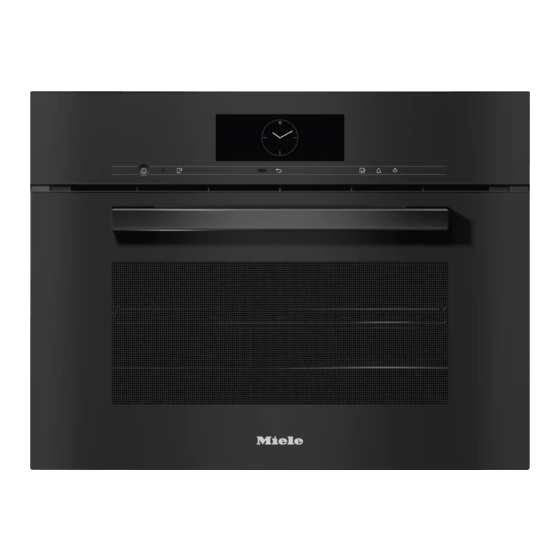 Miele DGC 7845 Gebruiks- En Montagehandleiding