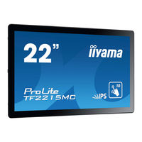 iiayma ProLite TF2215MC Gebruikershandleiding