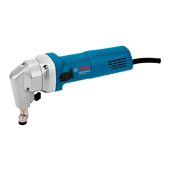 Bosch Professional GNA 75-16 Oorspronkelijke Gebruiksaanwijzing